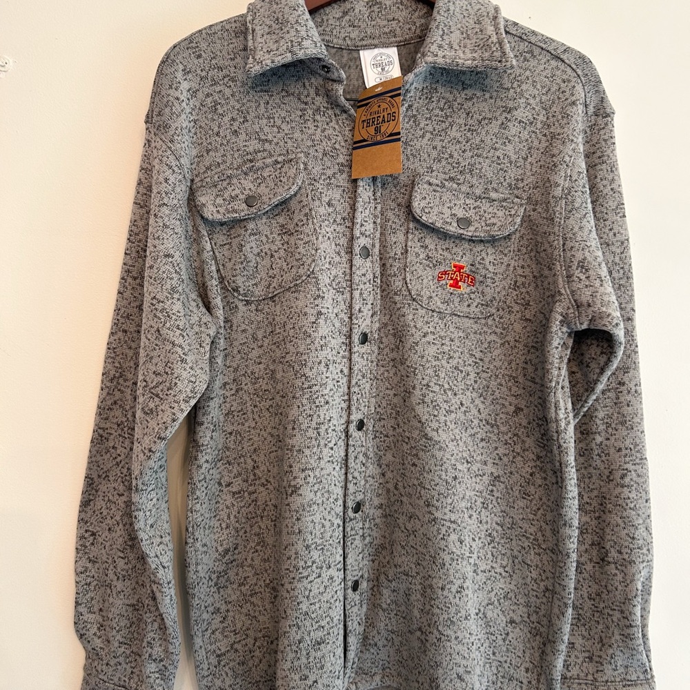 Iowa State Cyclones Sweater Men's Medium Gray Color